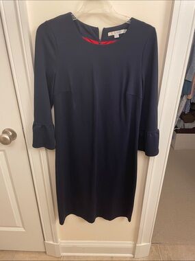 Boden Navy Midi Dress